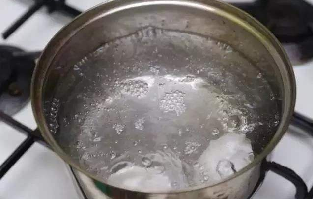 開水煮抹布