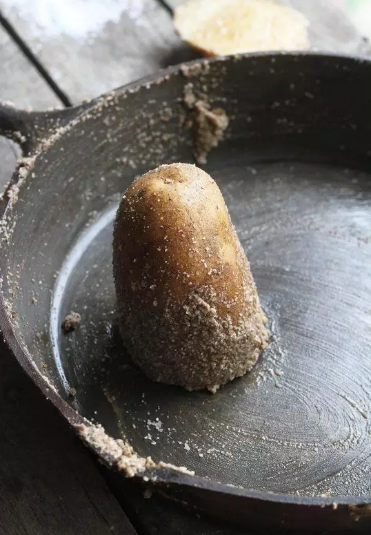 土豆擦鍋